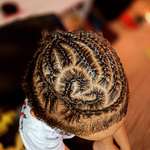 Kids Valentines Day Cornrows