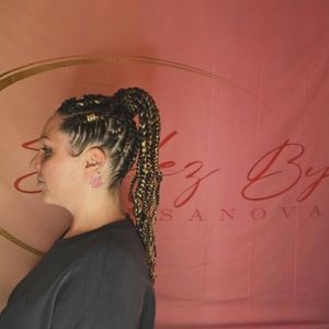 service image for BRAIDED PONYTAIL by Stylez By SusaNova